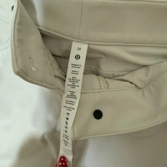 Lululemon City Sleek Wide Leg High Rise Pants Womens Size 28 - Picture 2 of 6